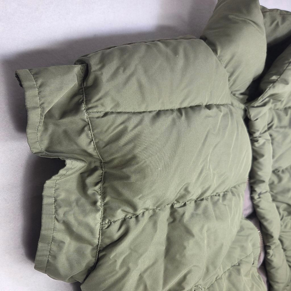 Women's Gander Mountain Olive Green Puffer Vest M - Picture 3 of 8